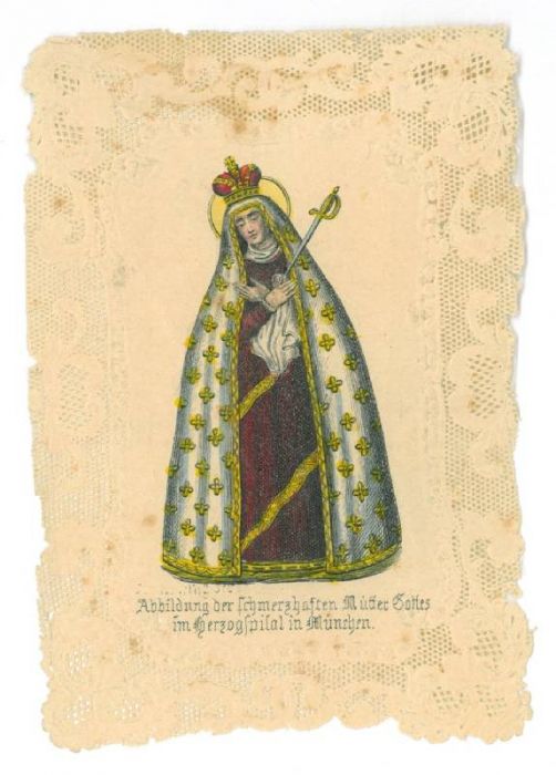 MÜNCHEN. Gnadenbild. Herzogspital. 